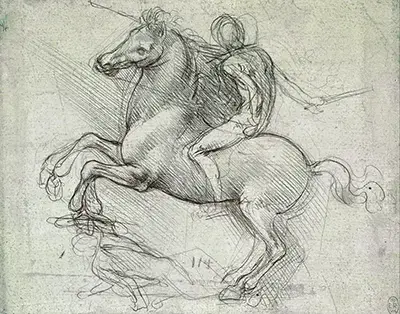 leonardo da vinci statue sforza